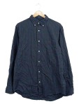 Vorschaubild 1 von Regular Button-Down Freizeithemd Herren Gr. 50, L (41, 42) Blau Kariert