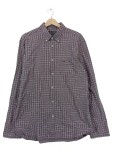 Vorschaubild 1 von Herren Freizeithemd Kariert Lila Gr. 52 XL Baumwolle