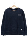 Vorschaubild 1 von Herren Pullover Sweatshirt Dunkelblau Logo-Print Gr. 48 M