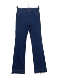 Vorschaubild 1 von Damen Jeans Bootcut Blau Gr. 36 Fransen Saum Casual