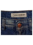 Vorschaubild 2 von Ripped Jeans Herren Gr. W31/48/M Blau Baumwolle Uni Casual 40 cm 81 cm