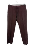 Vorschaubild 1 von Stoffhose Herren Rot Meliert Gr. 50 W33 L28 Kordelzug Wolle