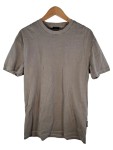 Vorschaubild 1 von Herren T-Shirt Grau Gr. 46, S Basic Kurzarm Baumwolle