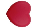 Vorschaubild 2 von Dekoschale Herzform Rot Kunststoff 14x15cm
