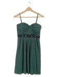 Vorschaubild 1 von Abendkleid Grün Gr. 36 S Perlenbesatz Elegant Festlich
