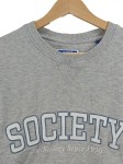 Vorschaubild 2 von Sweatshirt Kinder Gr. 176 Grau Baumwolle Viskose Schriftzug Casual