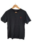 Vorschaubild 1 von T-Shirt Damen V-Ausschnitt Schwarz Gr. 36 S Logo Basic