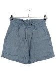Vorschaubild 1 von Damen Jeans Shorts Blau Gr. 40 W31 High Waist Paperbag