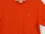 Vorschaubild 5 von Herren T-Shirt Casual Orange Gr. 50 L Logo Kurzarm Baumwolle