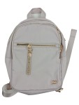 Vorschaubild 1 von City Mini Rucksack Damen Freizeitrucksack Grau Polyester