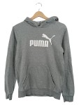 Vorschaubild 1 von Kinder Kapuzenpullover Hoodie Grau Meliert Logo Gr. 164