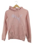 Vorschaubild 1 von Kapuzenpullover Damen Rosa Gr. 36 S Hoodie Strass-Logo