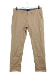 Vorschaubild 1 von Herren Chino Stoffhose Beige Gr. 35 W35 Casual Baumwolle
