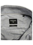 Vorschaubild 3 von Herren Business Hemd Blau Kariert Langarm Gr. 52 Slim Fit Baumwolle