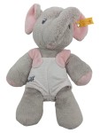 Vorschaubild 1 von Kuscheltier Elefant Grau 26 cm Baby Plüschtier Stofftier Knopf im Ohr