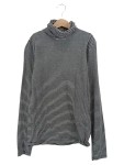 Vorschaubild 1 von Damen Pullover Rollkragen Gestreift Schwarz Gr. 34, XS Casual