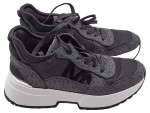 Vorschaubild 1 von Damen Sneaker Low Schwarz Logo-Print Gr. 36