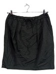 Vorschaubild 1 von Damen A-Linienrock Grau Gr. 42 XL Midirock Kordelzug Casual