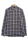 Vorschaubild 1 von Herren Freizeithemd Kariert Mehrfarbig Langarm Button-Down Gr. 48, M