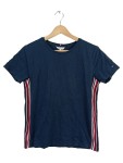 Vorschaubild 1 von T-Shirt Blau Streifen Logo Damen Gr. 34 XS Casual