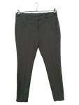 Vorschaubild 1 von Damen Stoffhose Gr. 40 Grün Business Slim Fit Reißverschluss