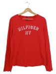Vorschaubild 1 von Langarmshirt Kinder Gr. 176 Rot NY Logo Print Baumwolle