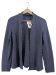 Vorschaubild 1 von Damen Blazer Gr. 40 L Blau Gestreift Casual Ohne Verschluss