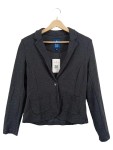 Vorschaubild 1 von Damen Blazer Grau Gr. 38 M Casual Strukturmuster