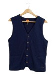 Vorschaubild 1 von Herren Anzugweste Weste Blau Wolle Gr. 48 M
