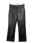 Vorschaubild 1 von Damen Lederhose Schwarz Gr. 38 W29 M Echtleder Klassisch