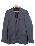 Vorschaubild 1 von Sakko Blau Kariert Business Anzug Jackett Gr. 98