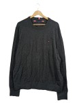 Vorschaubild 1 von Herren Pullover Grau Gr. 56 3XL Baumwolle Kaschmir Rundhals