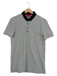 Vorschaubild 1 von Herren Poloshirt Grau Meliert Kurzarm Gr. 46 S Casual