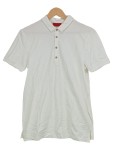 Vorschaubild 1 von Herren Poloshirt Weiß Gr. 46 S Kurzarm Baumwolle
