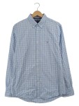 Vorschaubild 1 von Herren Freizeithemd Hemd Kariert Blau Gr. 48 M Baumwolle