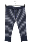 Vorschaubild 1 von Damen Stoffhose Capri Hose Blau Gestreift Gr. 40