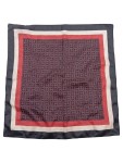 Vorschaubild 1 von Damen Tuch Seidentuch 50x50 cm Mehrfarbig Logo-Print Seide