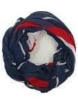 Vorschaubild 1 von Damen Schal Tuch Blau Rot Weiß Sterne Gestreift 190x97cm Casual