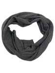 Vorschaubild 1 von Loop Schal Damen Grau Meliert Baumwolle Casual