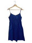 Vorschaubild 1 von Sommerkleid Damen Gr. 38 Blau Casual Midikleid Baumwolle
