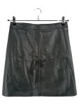 Vorschaubild 1 von Minirock Kunstleder Schwarz Damen Gr. 36