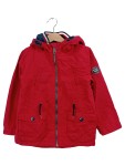 Vorschaubild 1 von Parka Kinder Rot Gr. 116 Polyester Schriftzug Outdoor Freizeit