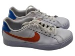 Vorschaubild 1 von Sneaker Low Herren Weiß Orange Blau Leder Gr. 99