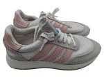 Vorschaubild 1 von Sneaker Low Damen Sportschuhe Freizeit Weiß Rosa Gr. 41.33