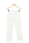 Vorschaubild 2 von Stoffhose Damen Elegant Klassisch Uni Weiß Gr. 34