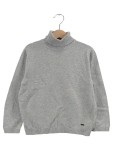 Vorschaubild 1 von Kinder Rollkragenpullover Grau Gr. 122 Baumwoll-Mix Basic
