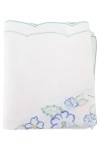 Vorschaubild 1 von Tischdecke Polyester Weiß Blumenmuster Elegant Vintage