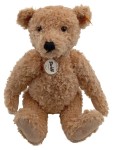 Vorschaubild 1 von Teddybär Elmar 33 cm Kuscheltier Plüschbär Braun Knopf im Ohr