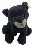 Vorschaubild 1 von Kuscheltier Panther Schwarz 20 cm Plüschtier Stofftier Knopf im Ohr
