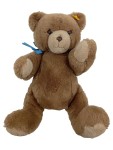 Vorschaubild 1 von 012426 Teddybär Kuscheltier Braun 35 cm Plüschbär Knopf im Ohr